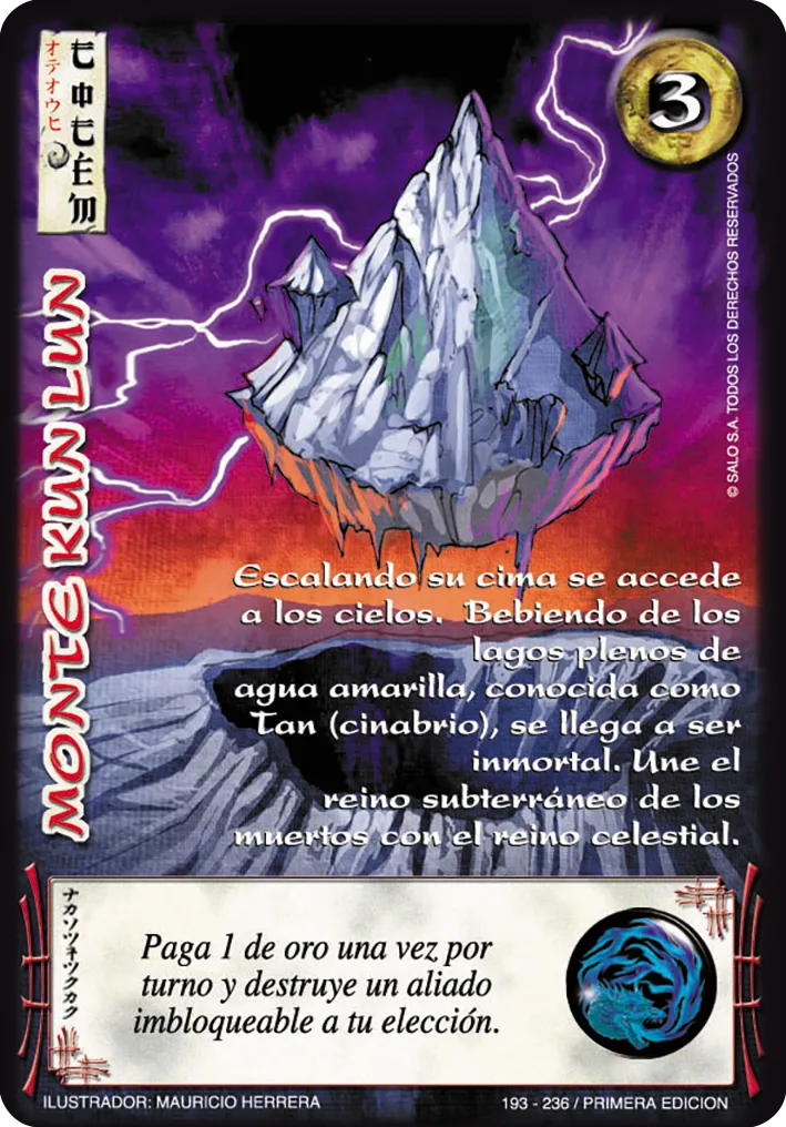 Monte Kun Lun — CC - Espiritu de Dragon