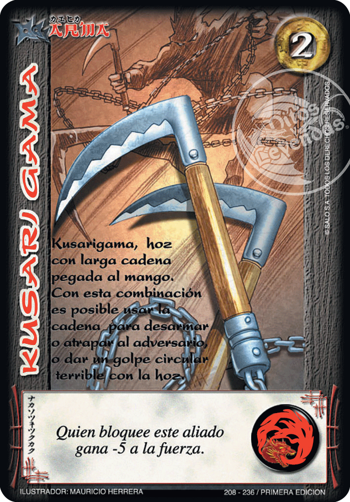 Kusari Gama — CC - Espiritu de Dragon
