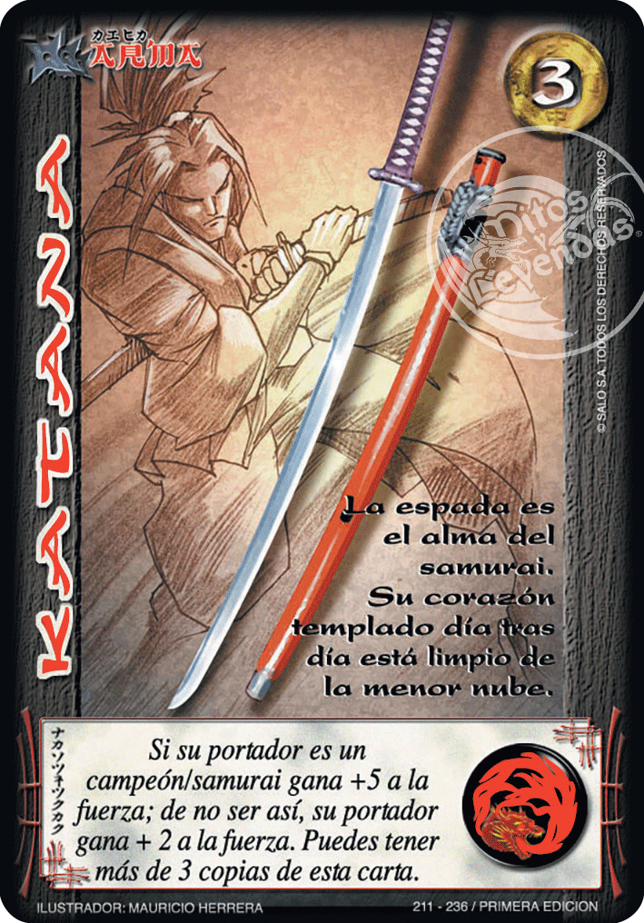 Katana — CC - Espiritu de Dragon