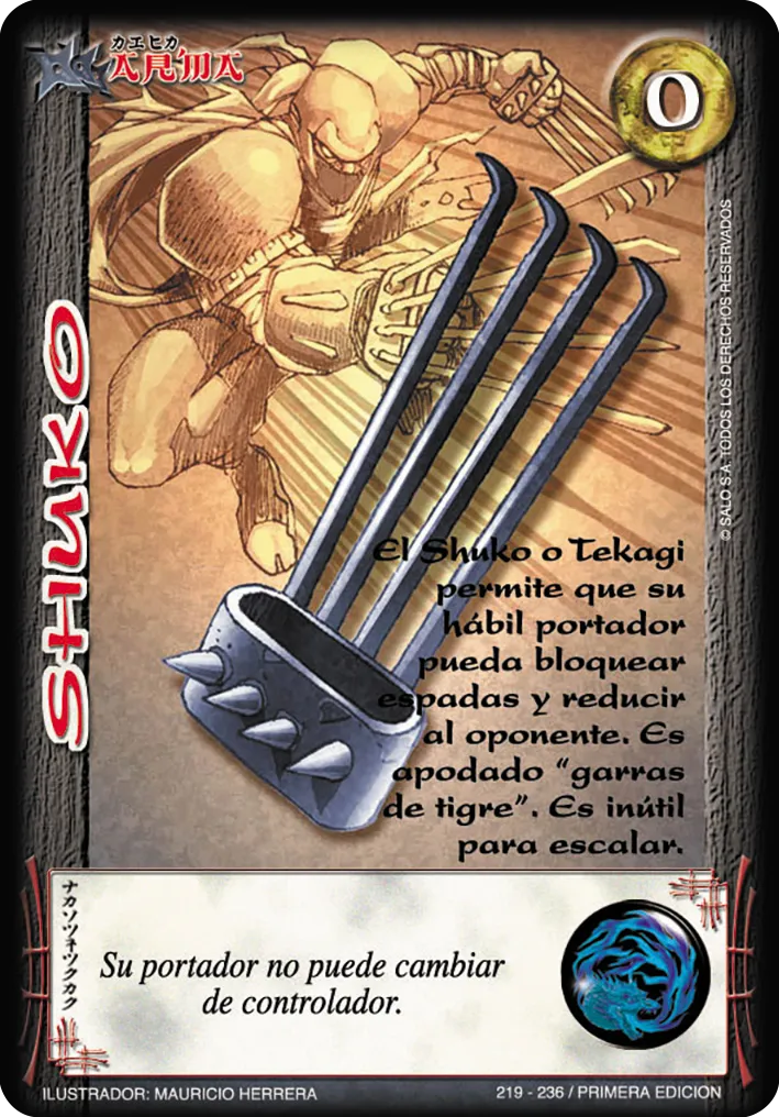 Shuko — CC - Espiritu de Dragon