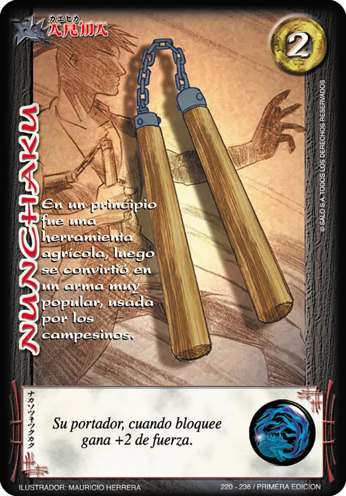 Nunchaku — CC - Espiritu de Dragon