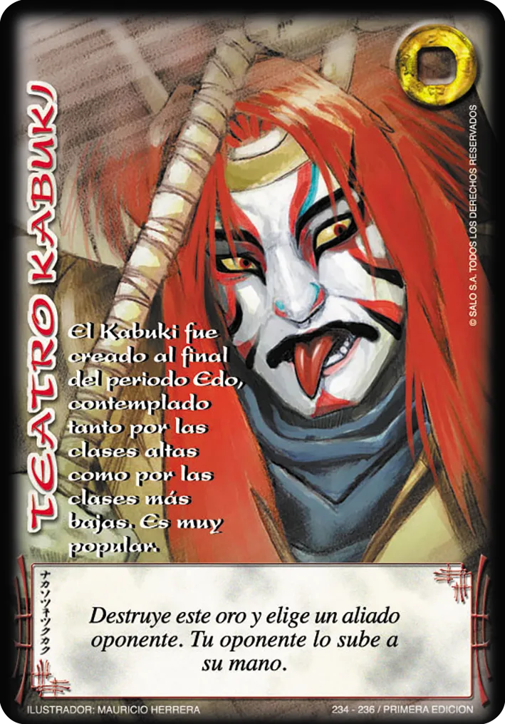 Teatro Kabuki — CC - Espiritu de Dragon