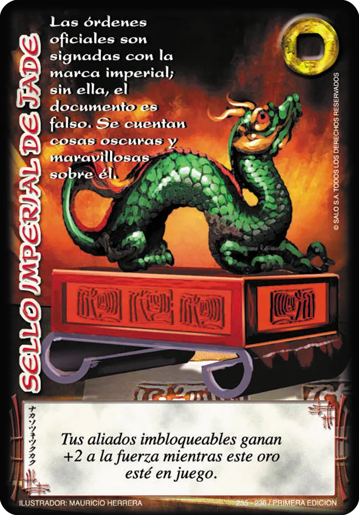 Sello Imperial de Jade — CC - Espiritu de Dragon