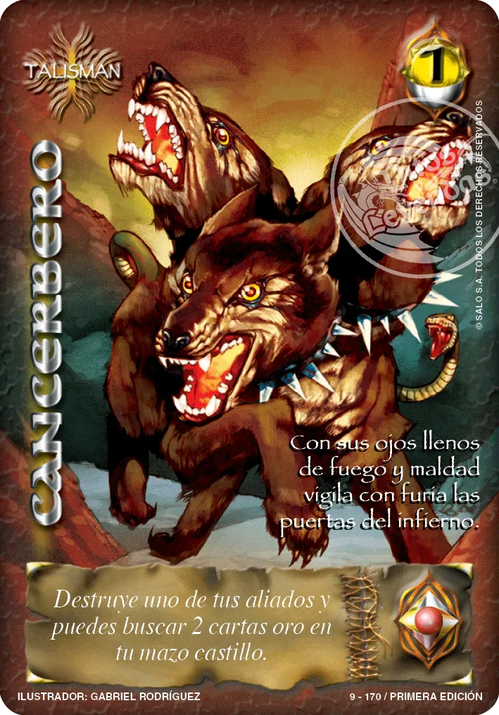 Cancerbero — CC - La Cofradia