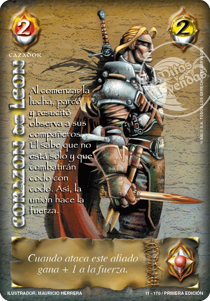 Corazon de Leon — CC - La Cofradia