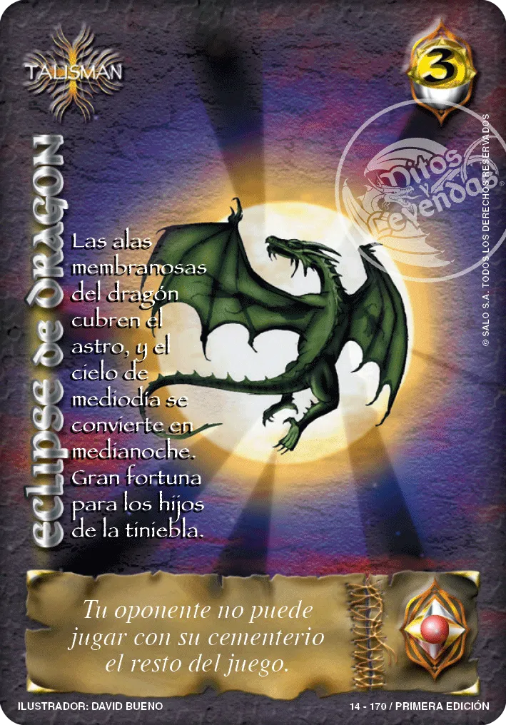 Eclipse de Dragon — CC - La Cofradia