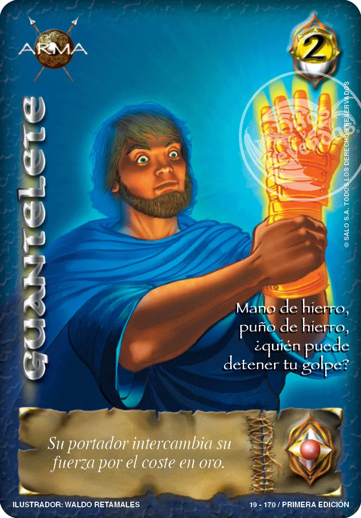 Guantelete — CC - La Cofradia