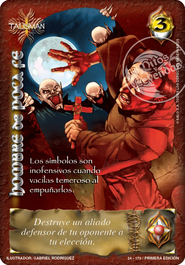 Hombre de Poca Fe — CC - La Cofradia
