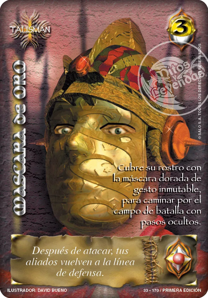 Mascara de Oro — CC - La Cofradia