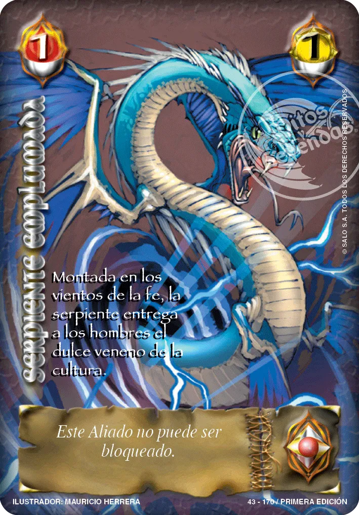 Serpiente Emplumada — CC - La Cofradia