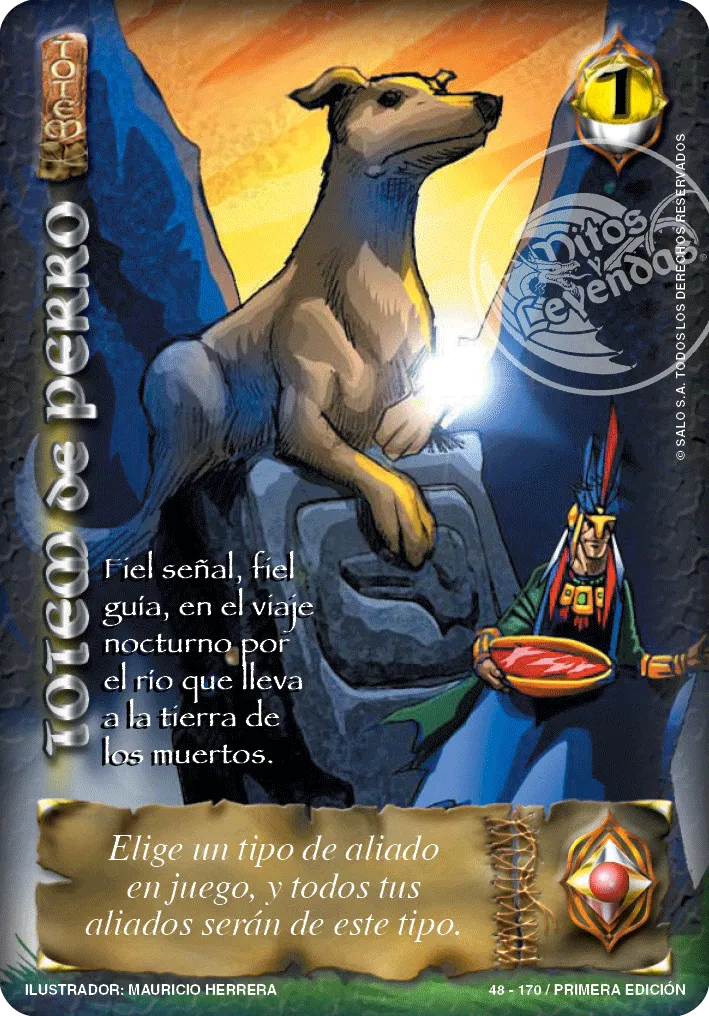 Totem de Perro — CC - La Cofradia