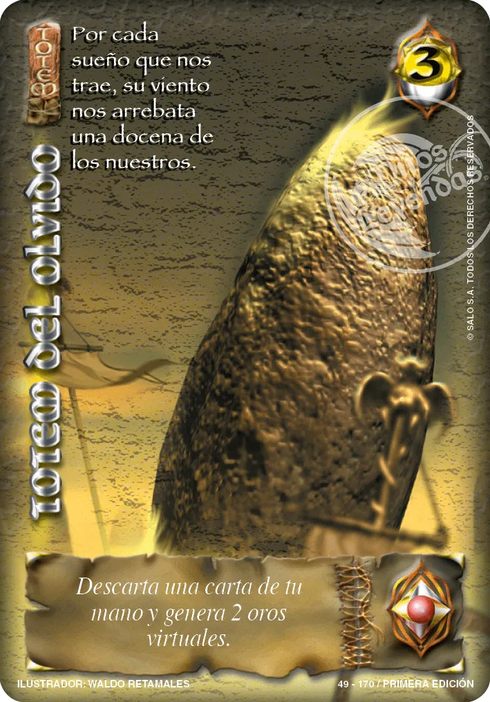 Totem del Olvido — CC - La Cofradia