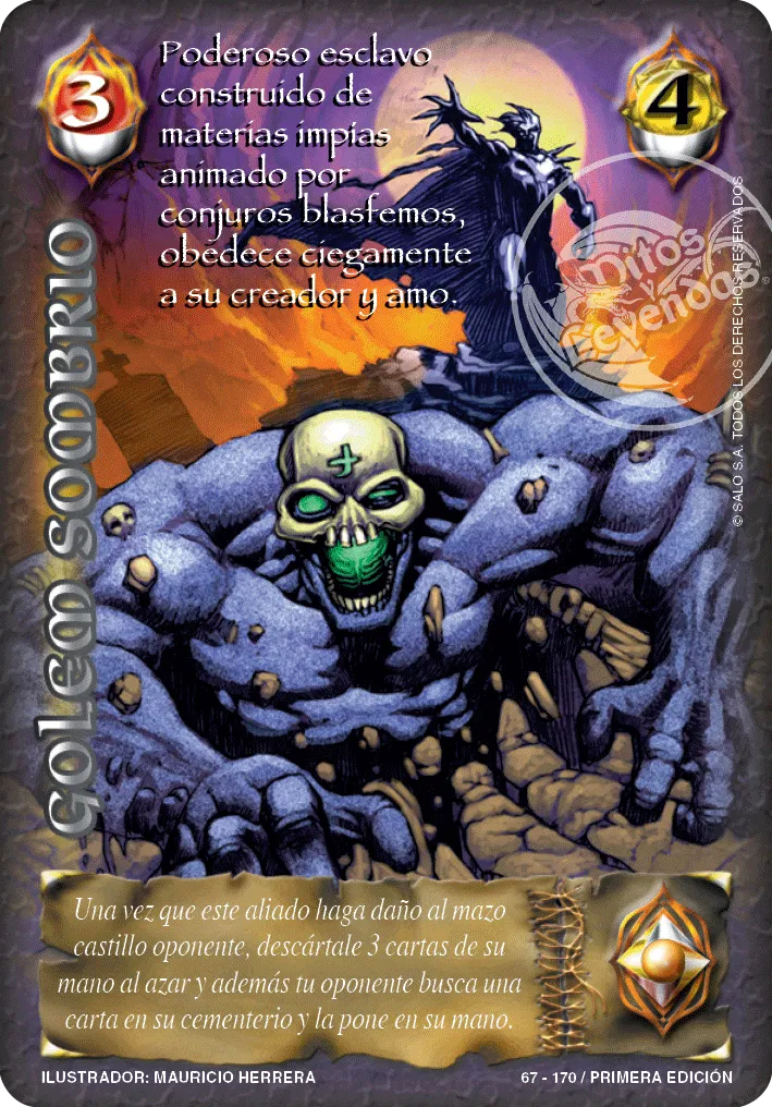 Golem Sombrío — CC - La Cofradia