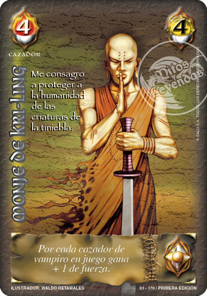 Monje de Kri-Ling — CC - La Cofradia
