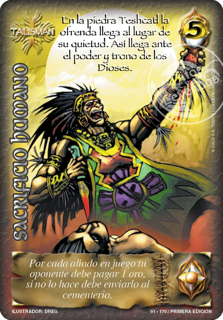 Sacrificio Humano — CC - La Cofradia