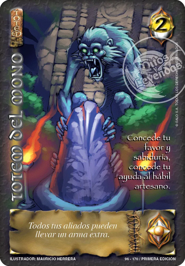 Totem del Mono — CC - La Cofradia