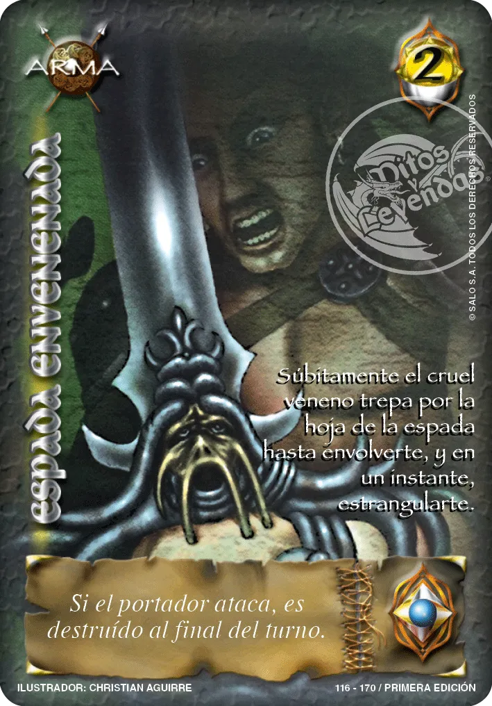 Espada Envenenada — CC - La Cofradia