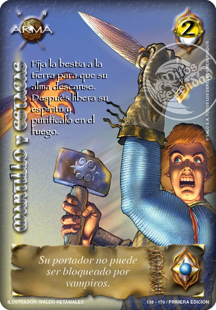 Martillo y Estacas — CC - La Cofradia