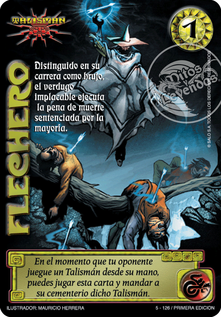 Flechero — CC - La Ira del Nahual