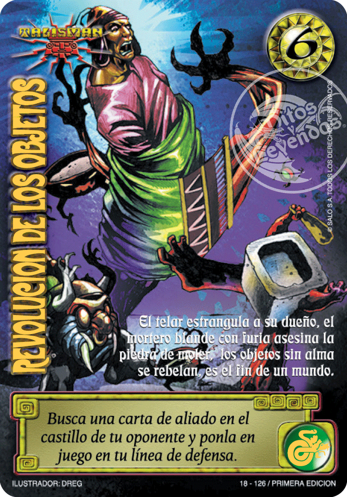 Revolucion de los Objetos — CC - La Ira del Nahual