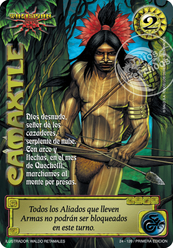 Camaxtle — CC - La Ira del Nahual