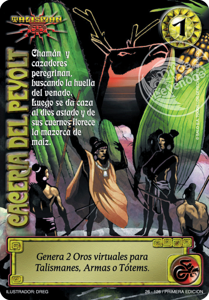 Caceria del Peyotl — CC - La Ira del Nahual