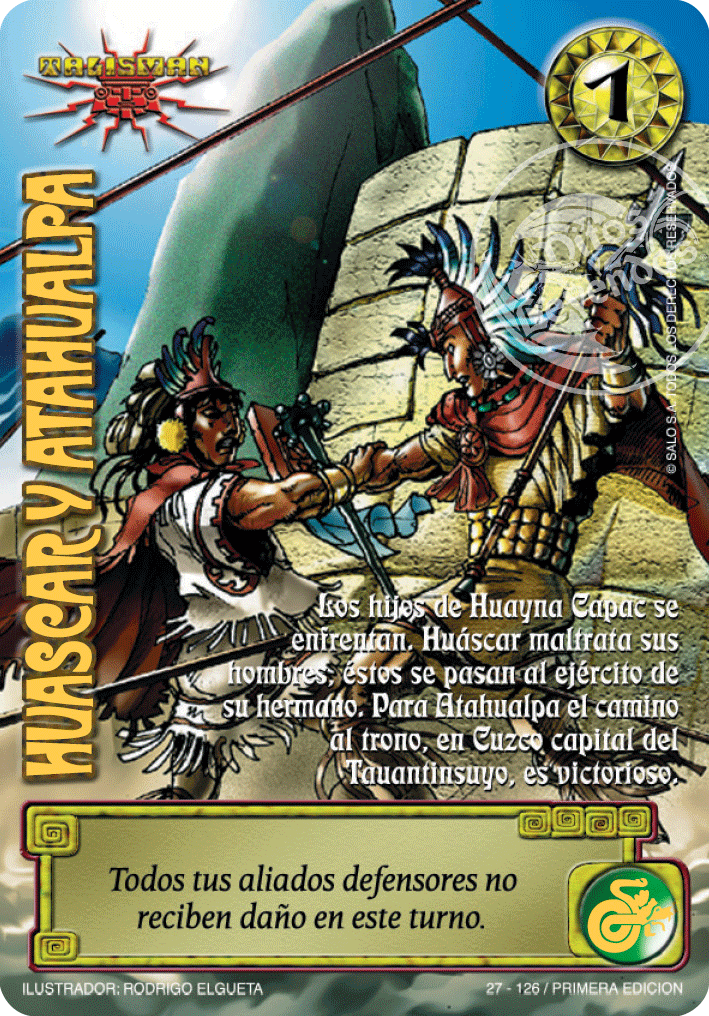 Huascar y Atahualpa — CC - La Ira del Nahual