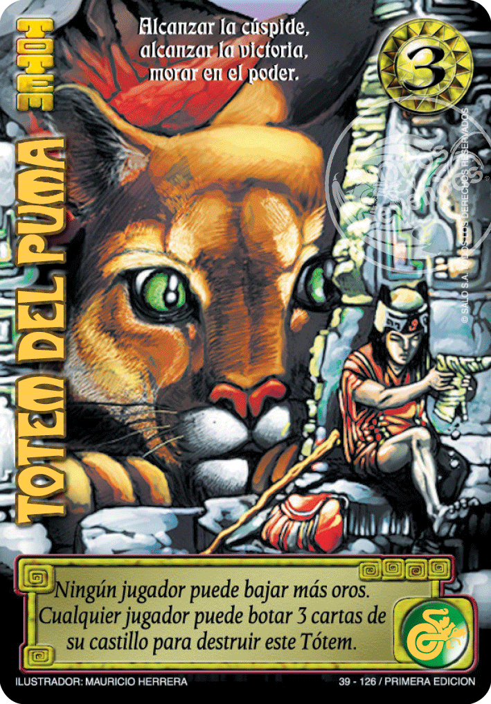 Totem del Puma — CC - La Ira del Nahual