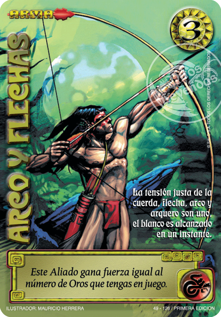 Arco y Flechas — CC - La Ira del Nahual