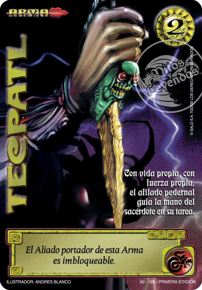 Tecpatl — CC - La Ira del Nahual