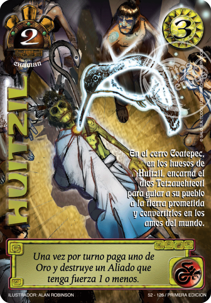 Huitzil — CC - La Ira del Nahual