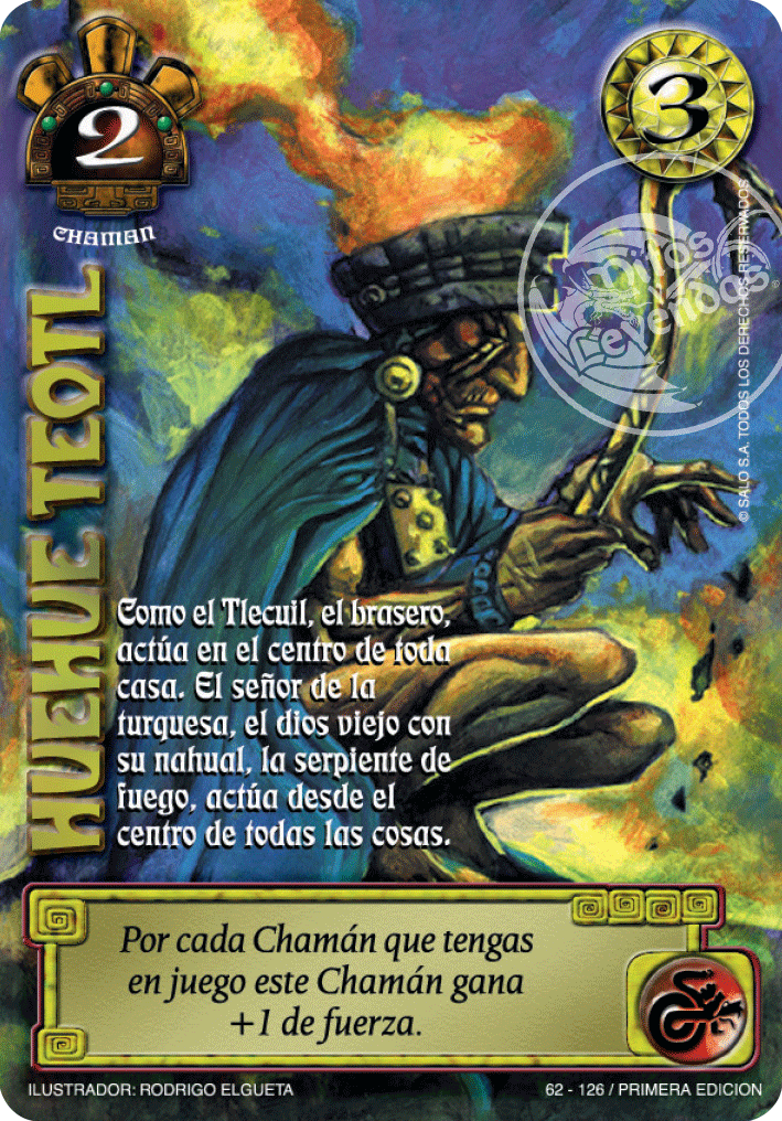Huehueteotl — CC - La Ira del Nahual