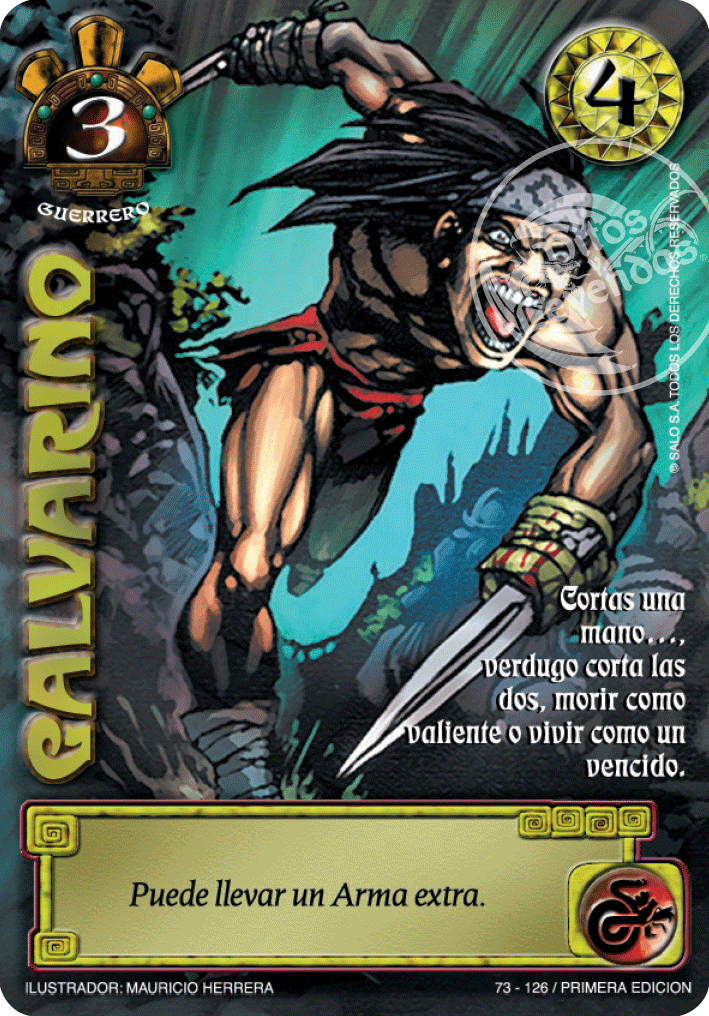 Galvarino — CC - La Ira del Nahual