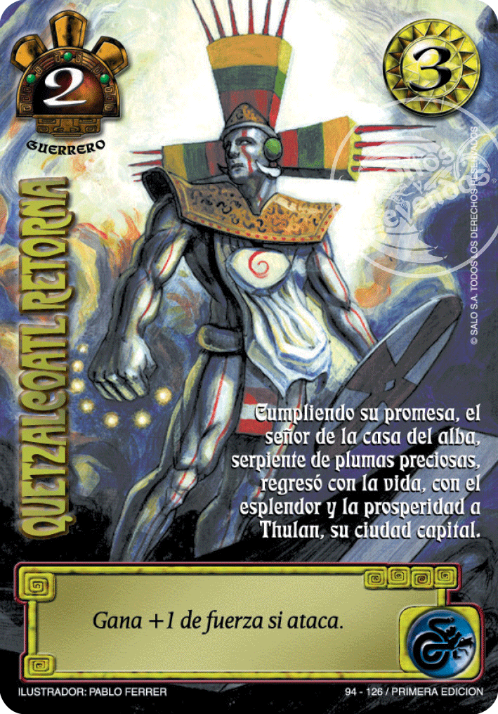 Quetzalcoatl Retorna — CC - La Ira del Nahual