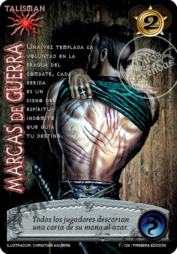 Marcas de Guerra — CC - Mundo Gotico