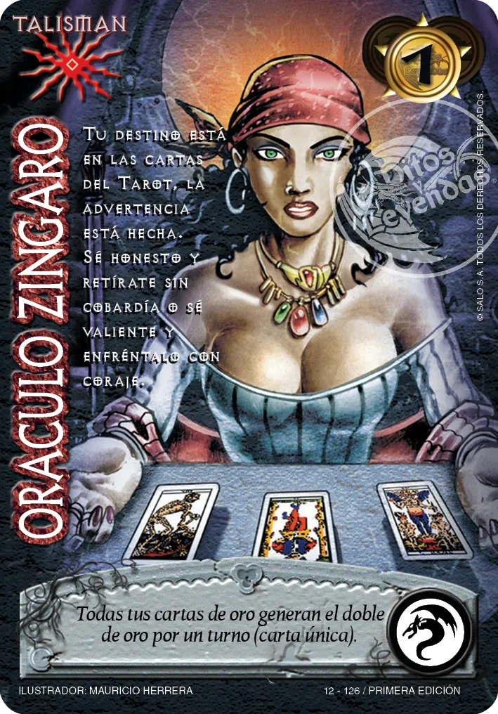 Oraculo Zingaro — CC - Mundo Gotico
