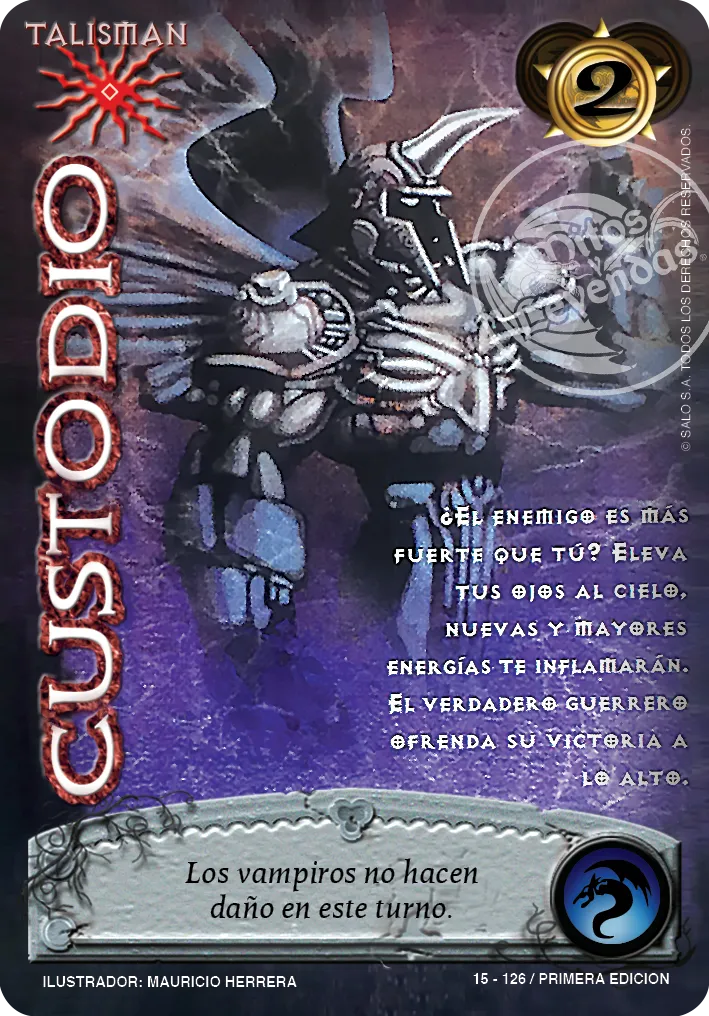 Custodio — CC - Mundo Gotico