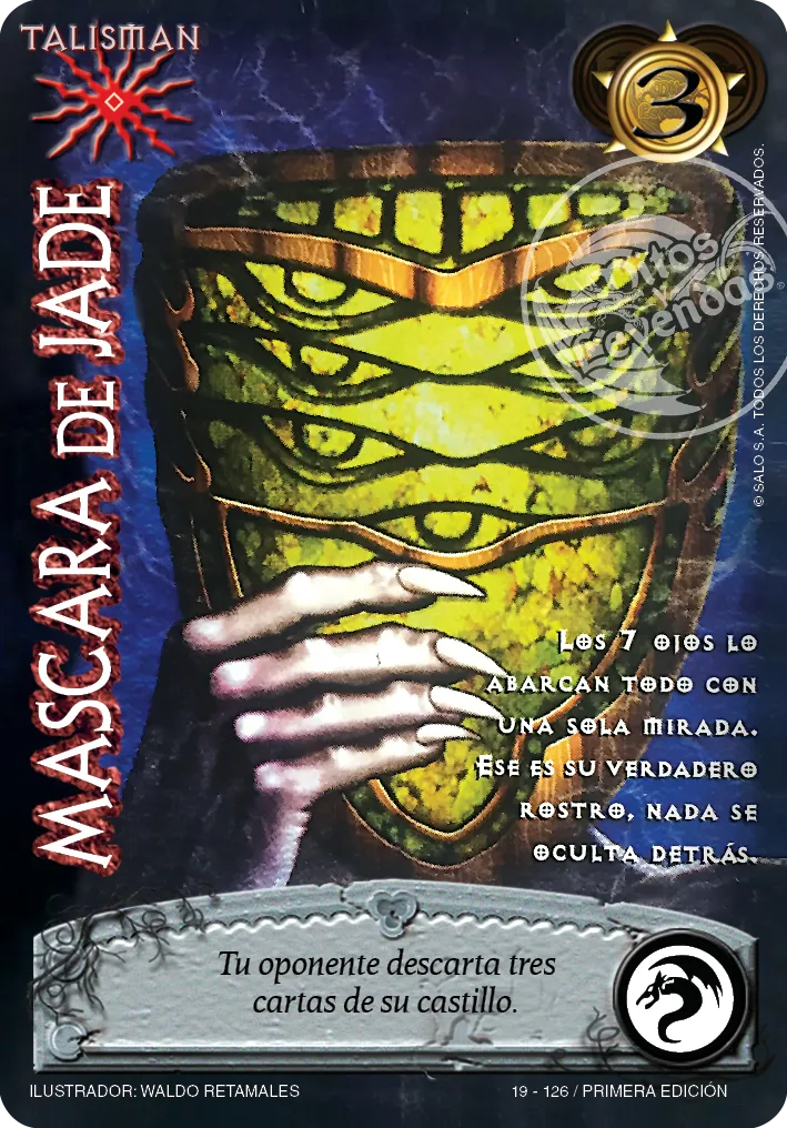 Mascara de Jade — CC - Mundo Gotico