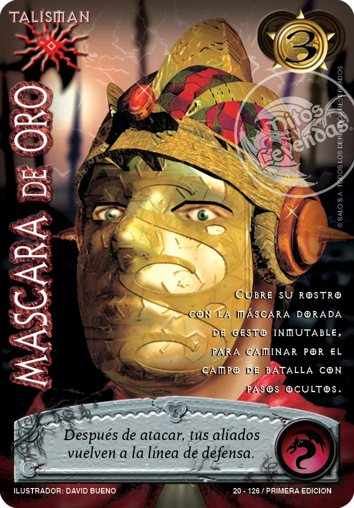 Mascara de Oro — CC - Mundo Gotico