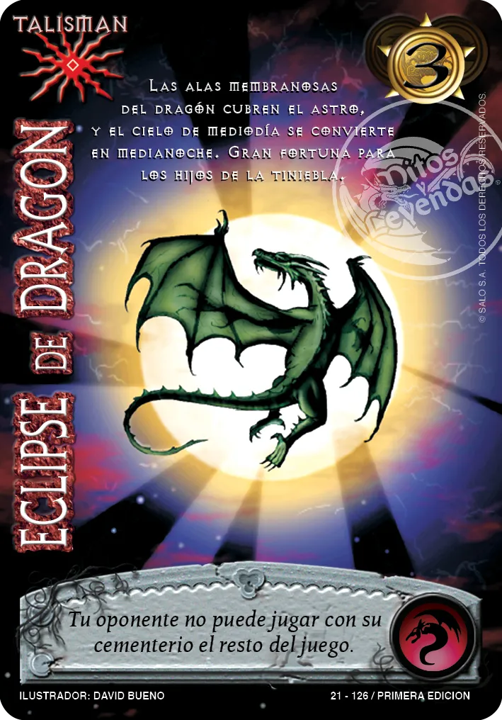 Eclipse de Dragon — CC - Mundo Gotico