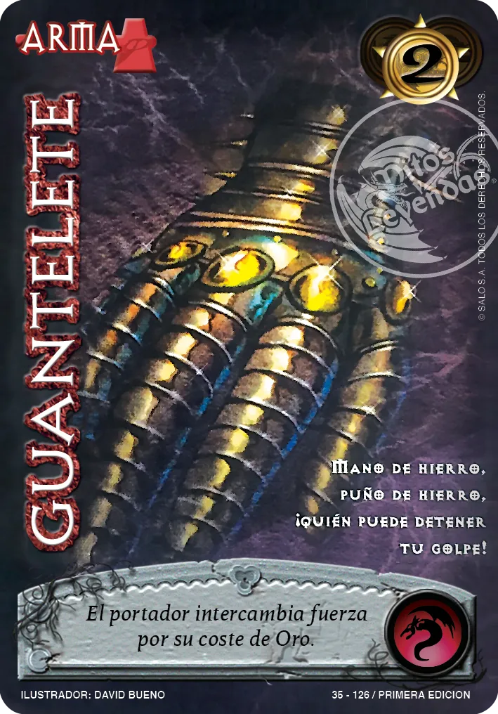 Guantelete — CC - Mundo Gotico