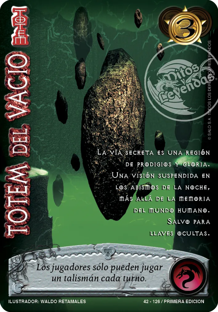 Totem del Vacio — CC - Mundo Gotico