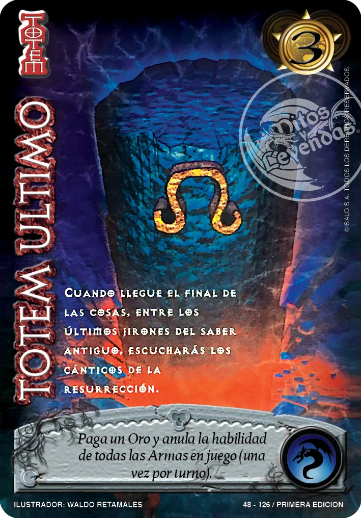 Totem Ultimo — CC - Mundo Gotico