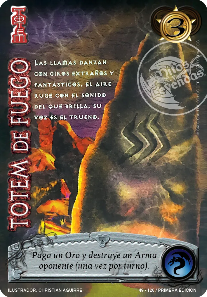 Totem de Fuego — CC - Mundo Gotico