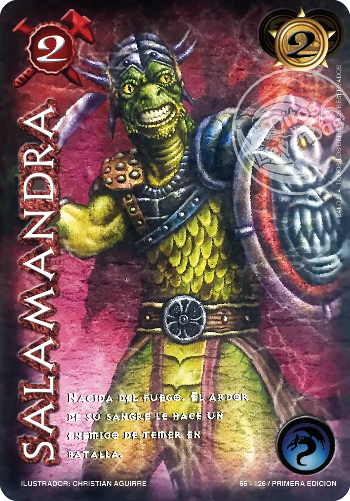 Salamandra — CC - Mundo Gotico