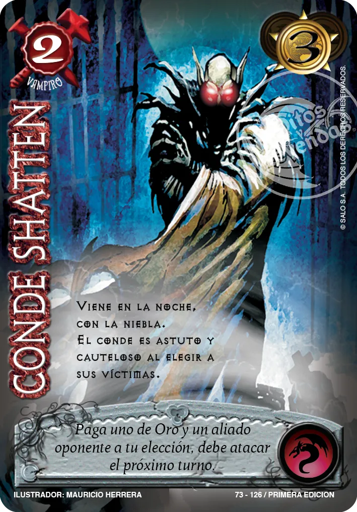 Conde Shatten — CC - Mundo Gotico