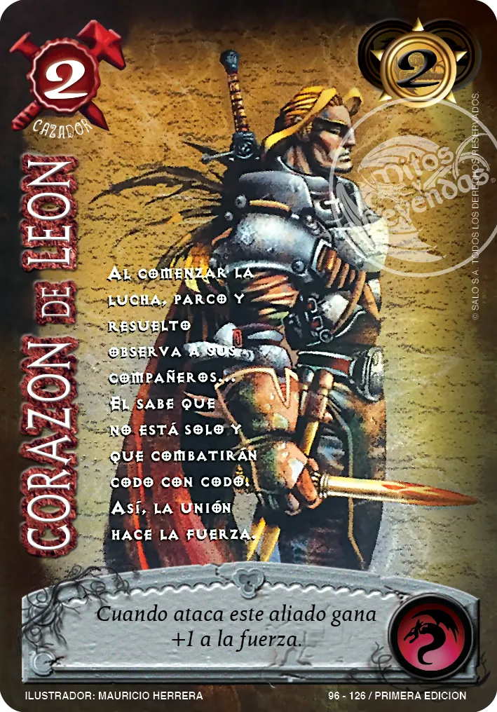 Corazon de Leon — CC - Mundo Gotico