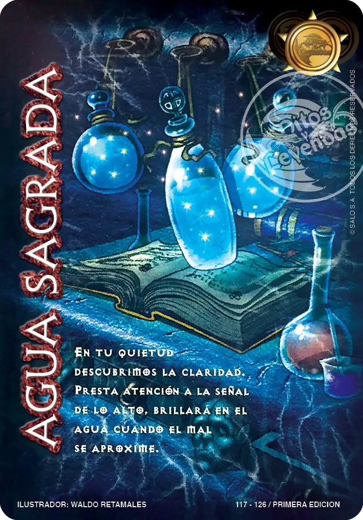 Agua Sagrada — CC - Mundo Gotico