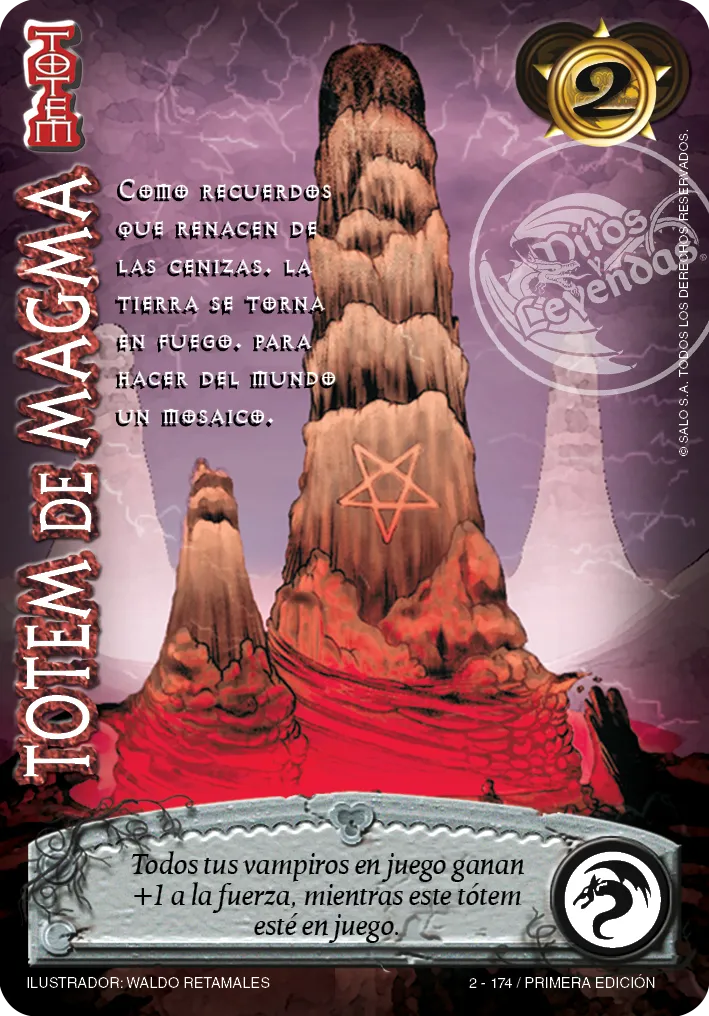 Totem de Magma — CC - Mundo Gotico