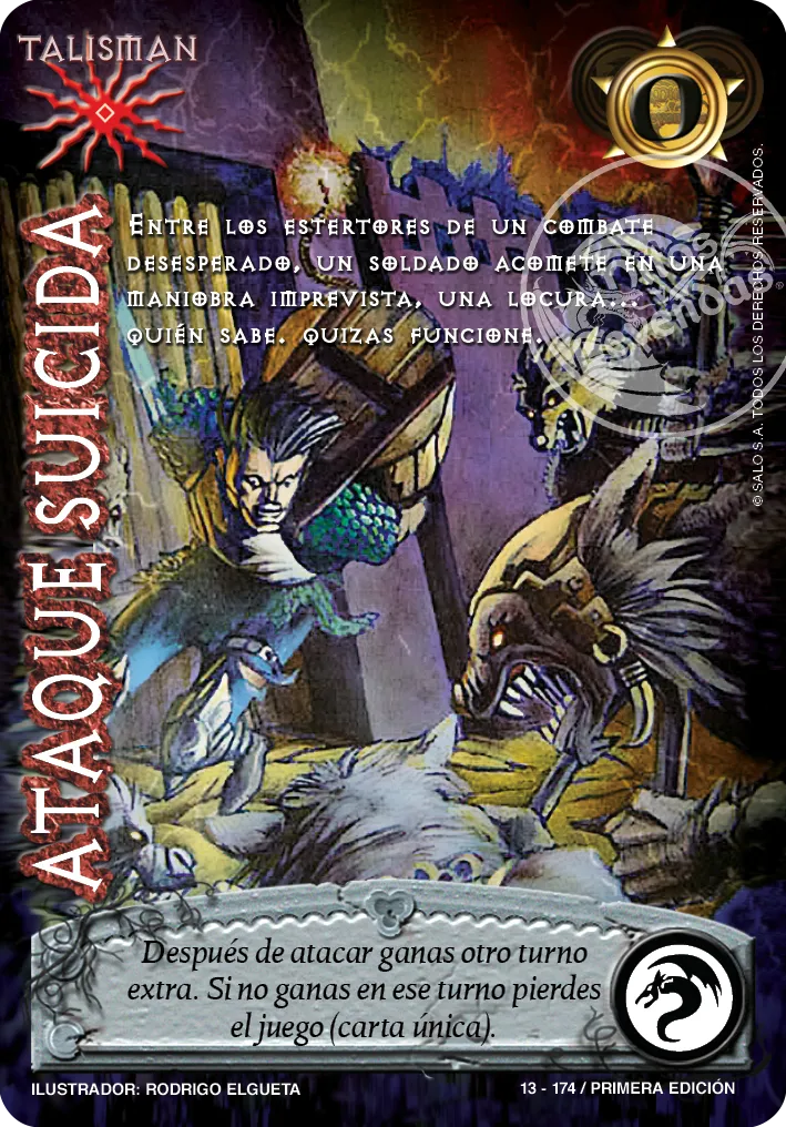 Ataque Suicida — CC - Mundo Gotico